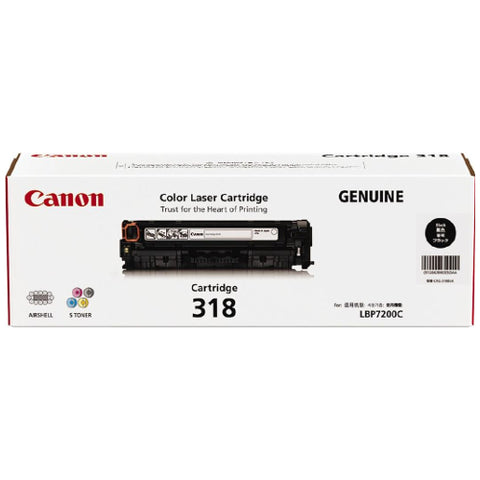 Canon CART318 Black Toner - 3,100 Pages - Out Of Ink