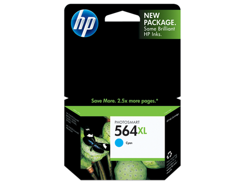 HP No.564XL Cyan Ink Cartridge - 750 pages - Out Of Ink