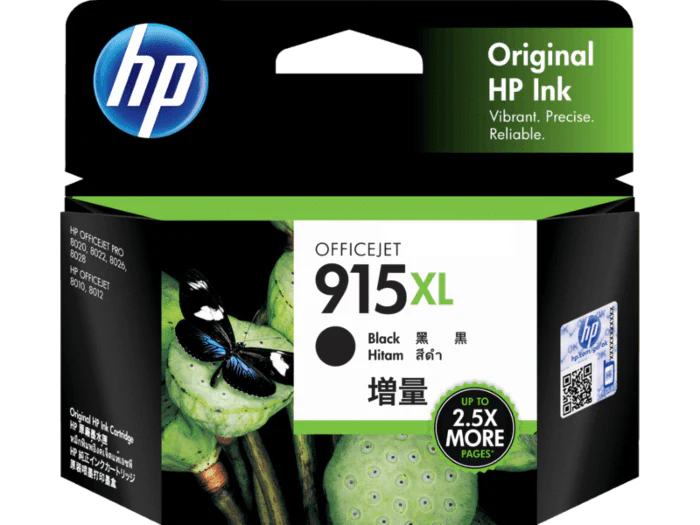 HP 915XL Black Orignl Ink 3YM22AA