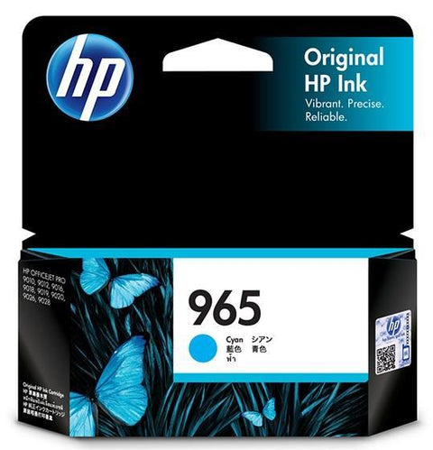 HP 965 Cyan Originl Ink 3JA77AA