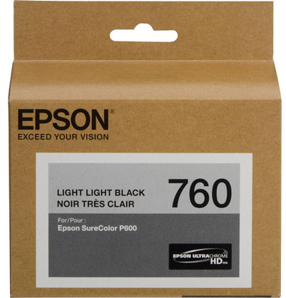 Epson T760 Lgt Lgt Black Ink - Out Of Ink