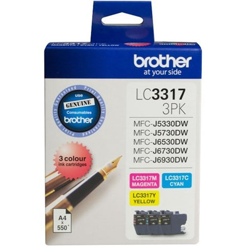 Brother LC3317 Photo Value Pk - Out Of Ink