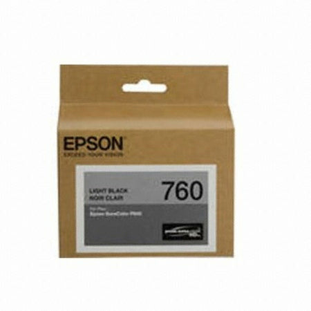 Epson T760 Lgt Black Ink Cart - Out Of Ink
