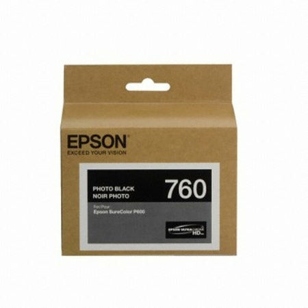 Epson T760 Photo Black Ink - Out Of Ink