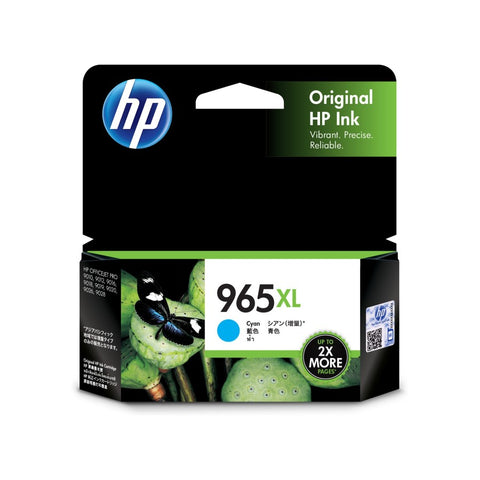 HP 965XL Cyan Orginal Ink 3JA81AA