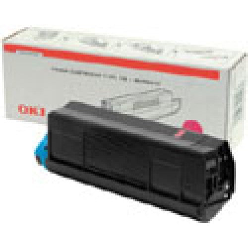 Oki C5650 Magenta Toner Cartridge - 2,000 pages - Out Of Ink