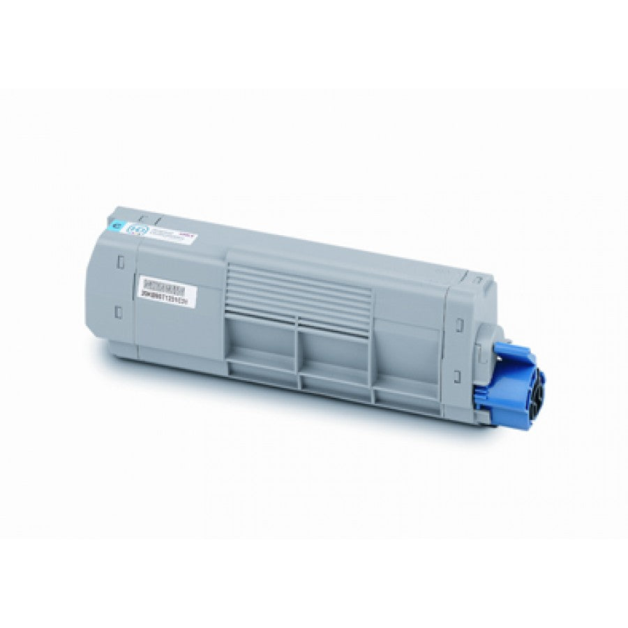 Oki C610 Cyan Toner Cartridge - 6,000 pages - Out Of Ink