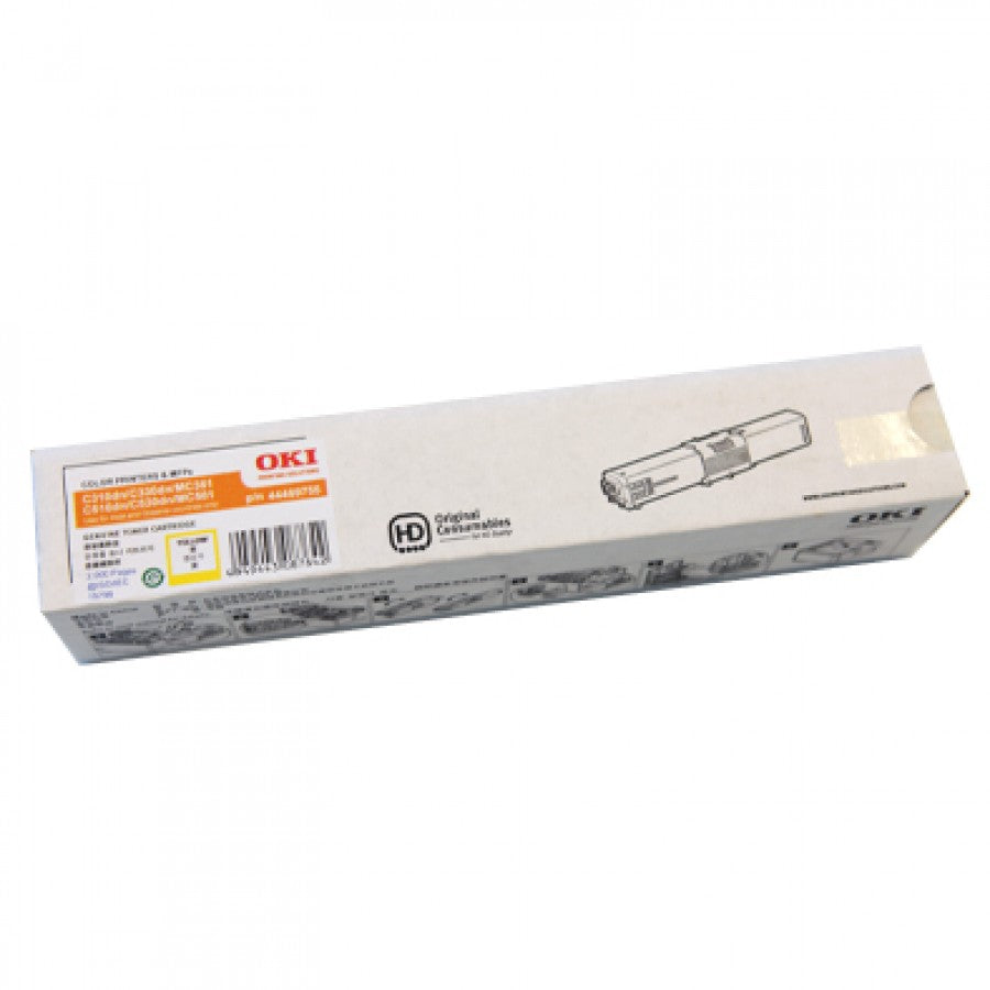 Oki C310DN / C330DN Yellow Toner Cartridge - 2,000 pages - Out Of Ink