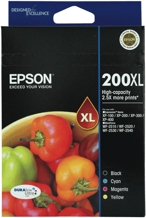 Epson 200 4 HY Ink Value Pack - - Out Of Ink