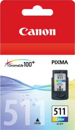 Canon CL-511 Colour Ink Cartridge - 244 pages - Out Of Ink