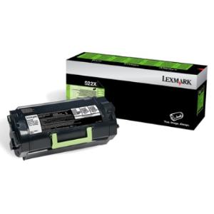 Lexm 523X Extra HY Blk Toner - Out Of Ink