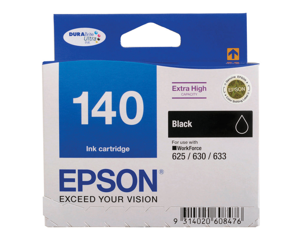 Epson T1401 (140) H/Y Black Ink Cartridge - 945 pages - Out Of Ink