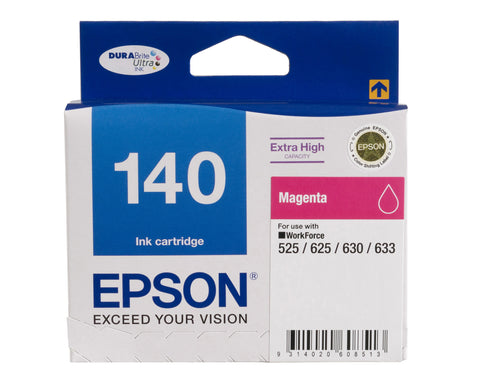 Epson T1403 (140) H/Y Magenta Ink Cartridge - 755 pages - Out Of Ink