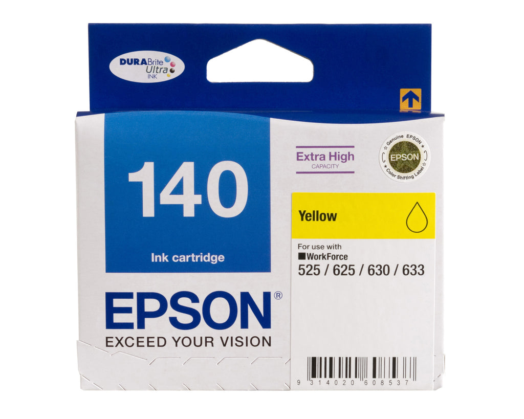 Epson T1404 (140) H/Y Yellow Ink Cartridge - 755 pages - Out Of Ink
