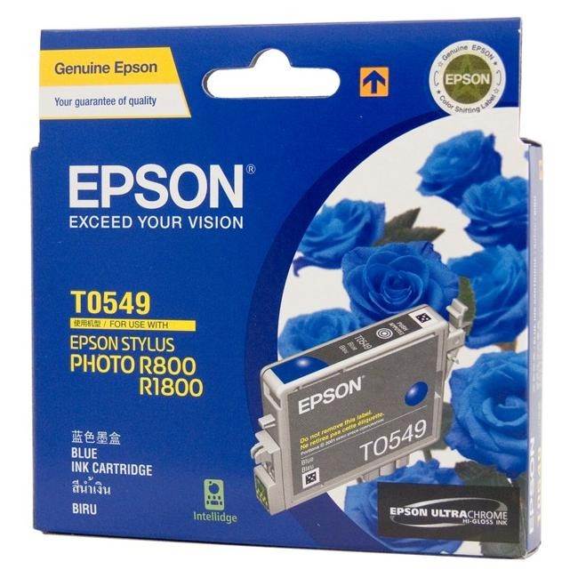 Epson T0549 Blue Ink Cartridge - 440 pages - Out Of Ink