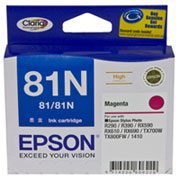 Epson T1113 (81N) Magenta Ink Cartridge (replaces T0813) - 805 pages - Out Of Ink