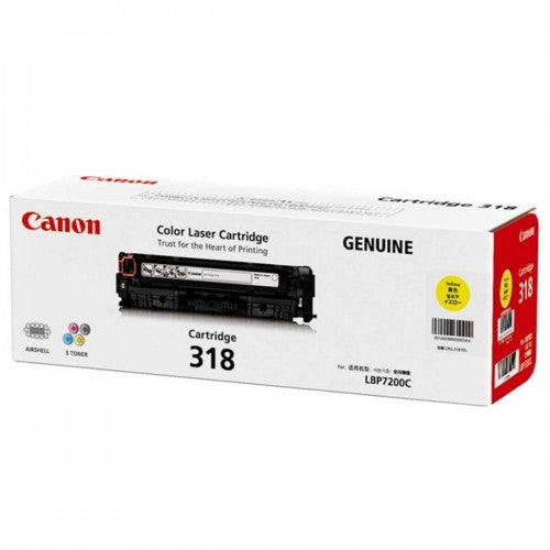 Canon CART318 Yellow Toner - 2,400 Pages - Out Of Ink