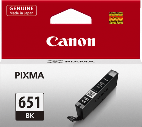 Canon CLI-651 Black Ink Cartridge - 1795 A4 pages - Out Of Ink