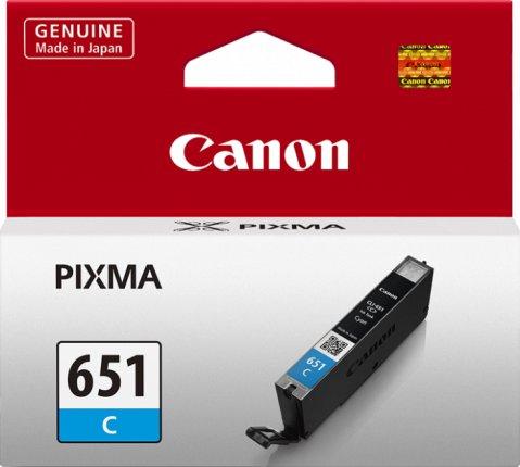 Canon CLI-651 Cyan Ink Cartridge - 332 A4 pages - Out Of Ink