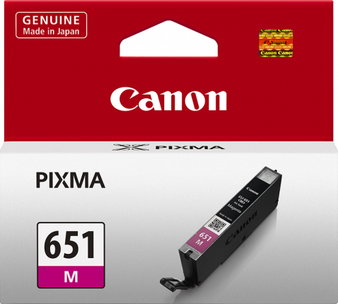 Canon CLI-651 Magenta Ink Cartridge - 319 A4 pages - Out Of Ink
