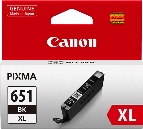Canon CLI-651XL Black Ink Cartridge - 5530 A4 pages - Out Of Ink