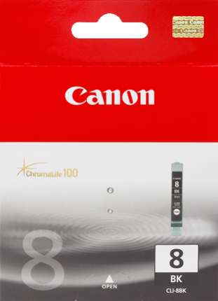 Canon CLI-8BK Photo Black Ink Tank - 65 pages - Out Of Ink