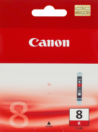 Canon CLI-8R Red Ink Tank - 50 pages - Out Of Ink