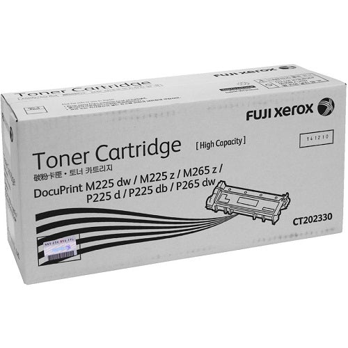 Fuji Xerox CT202330 Blk Toner - Out Of Ink
