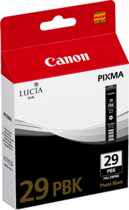 Canon PGI29 Photo Black Ink Tank - 111 pages - Out Of Ink