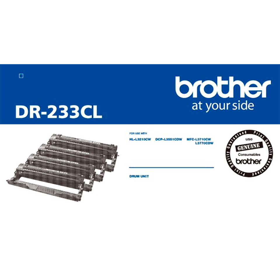 Brother DR233CL Drum Unit 4pk