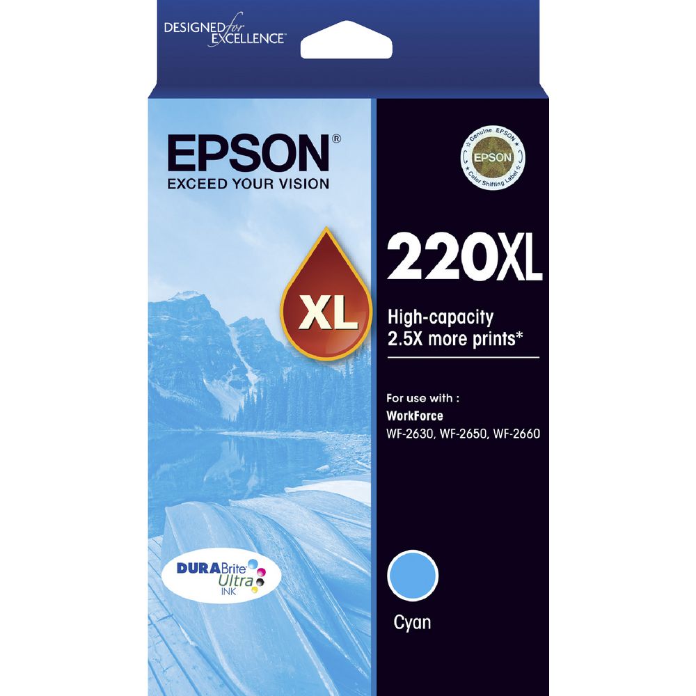 Epson 200 HY Cyan Ink Cartridge - 450 pages - Out Of Ink