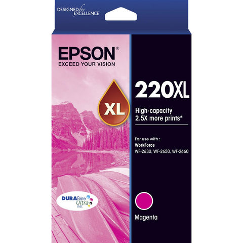 Epson 220 HY Magenta Ink Cart - Out Of Ink
