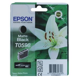 Epson T0598 Matte Black Cartridge- 450 pages - Out Of Ink