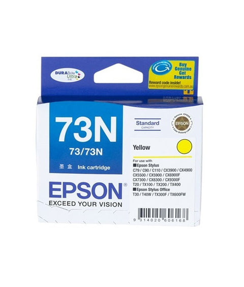 Epson T1054 (73N) Yellow Ink Cartridge - 310 pages - Out Of Ink