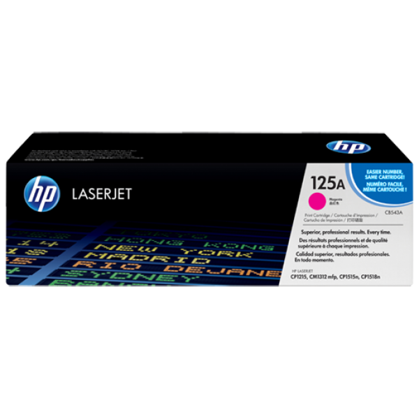 HP CP1215 / CM1312 / CP1515 / CP1518ni Magenta Toner Cartridge - 1,400 pages - Out Of Ink