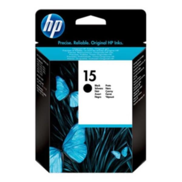 HP No.15 Black Ink Cartridge - 25ml - 495 pages - Out Of Ink