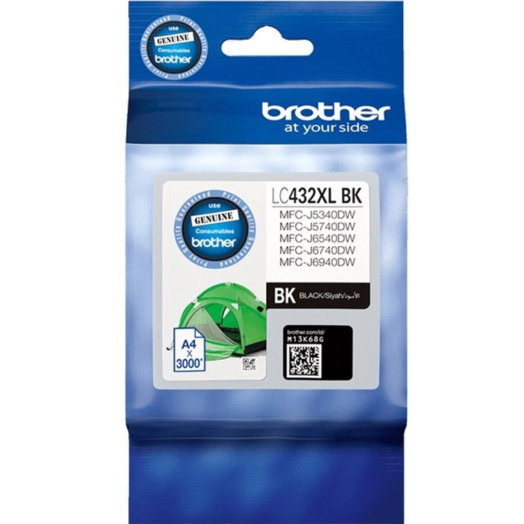 Brother LC432XL Black Ink Cart