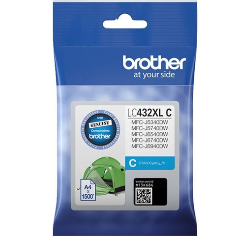 Brother LC432XL Cyan Ink Cart