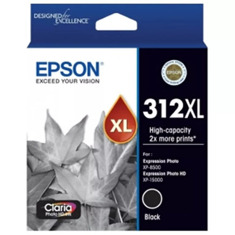 Epson 312 HY Black Ink Cart