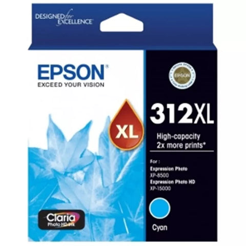 Epson 312 HY Cyan Ink Cart