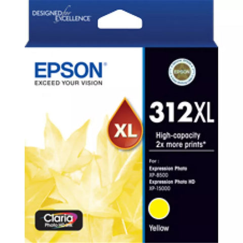 Epson 312 HY Yellow Ink Cart