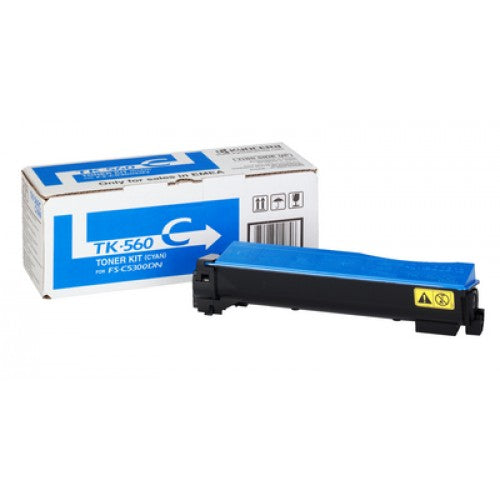 Kyocera FS-C5300DN Cyan Toner Cartridge - 10,000 pages - Out Of Ink
