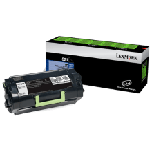 Lexmark 523 Black Toner - 6,000 pages - Out Of Ink