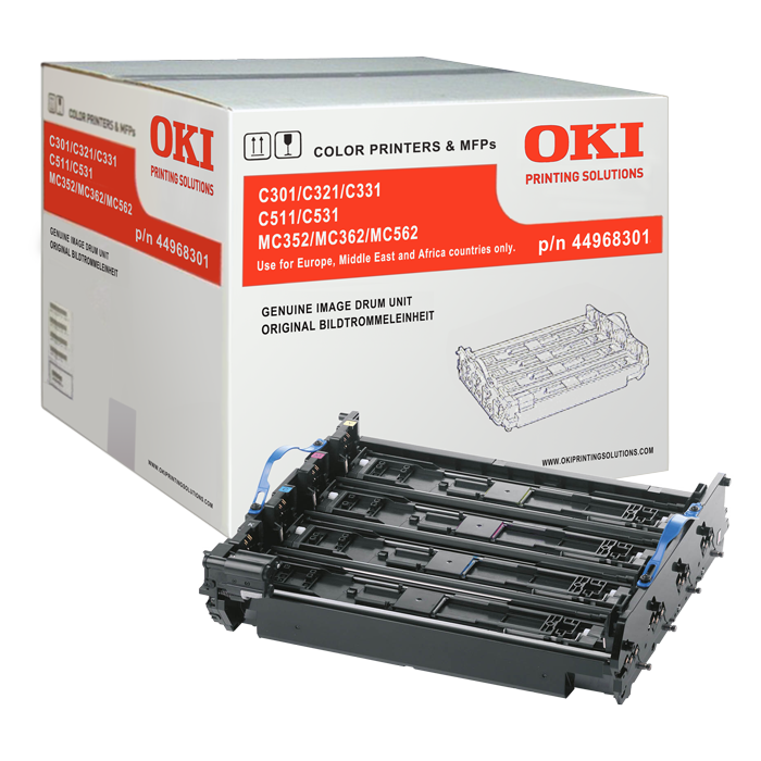 Oki MC362 Image Drum - Out Of Ink