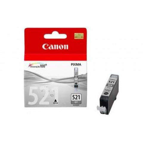 Canon CLI-521GY Grey Ink Tank - 1,370 pages - Out Of Ink