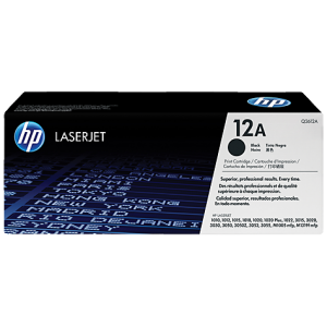 HP No.12A Toner Cartridge - 2,000 pages - Out Of Ink