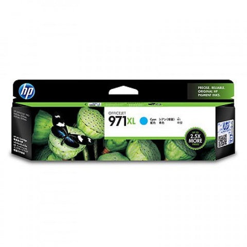 HP No. 971X Cyan Ink Cartridge - 6,600 pages - Out Of Ink