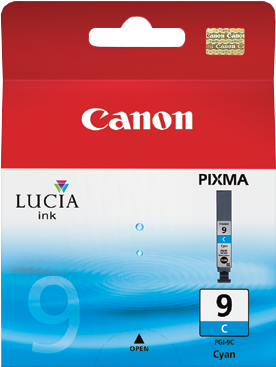 Canon PGI-9C Cyan Ink Tank - 79 pages - Out Of Ink