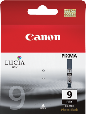 Canon PGI-9BK Black Ink Tank - 43 pages - Out Of Ink