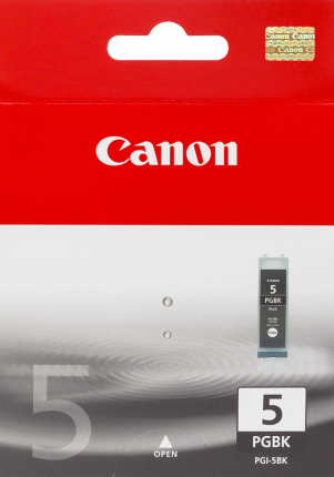 Canon PGI-5BK Black Ink Tank - 360 pages - Out Of Ink